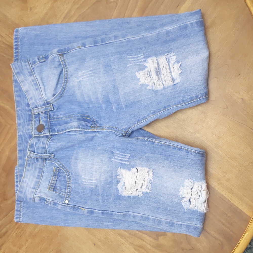 Boys jeans distressed size 10